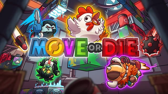 Game tile for Move or Die