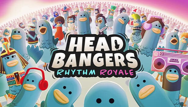 Game tile for HeadBangers: Rhythm Royale