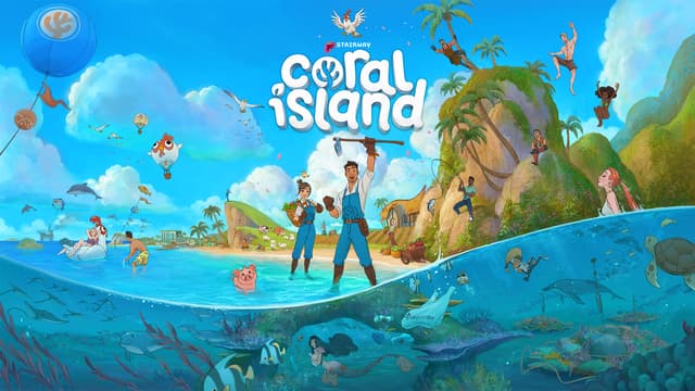 Game tile for Coral Island