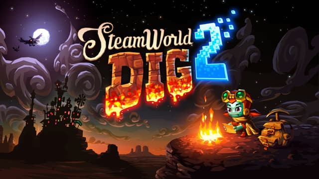 Game tile for SteamWorld Dig 2