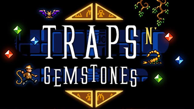 Game tile for Traps N' Gemstones