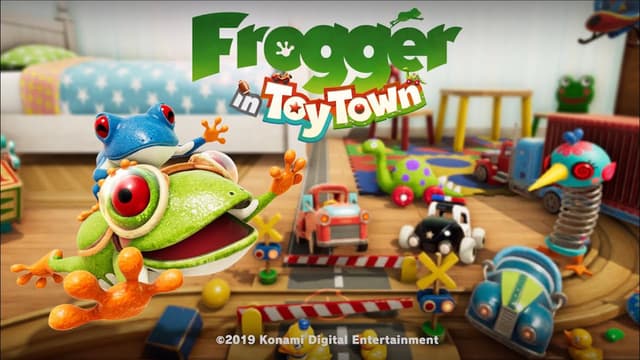 Game tile for Frogger In Toy Town