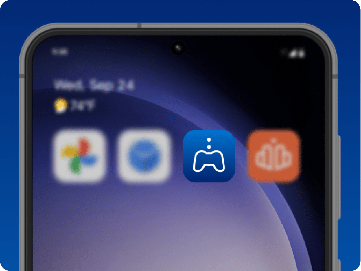 Install & open the PS Remote Play mobile app