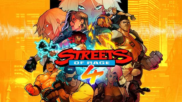 Game tile for Streets of Rage 4
