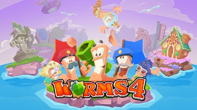 Game tile for Worms 4