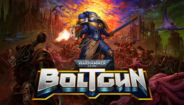 Game tile for Warhammer 40,000: Boltgun