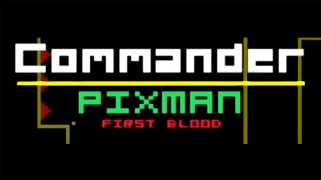 Game tile for Commander Pixman - First Blood