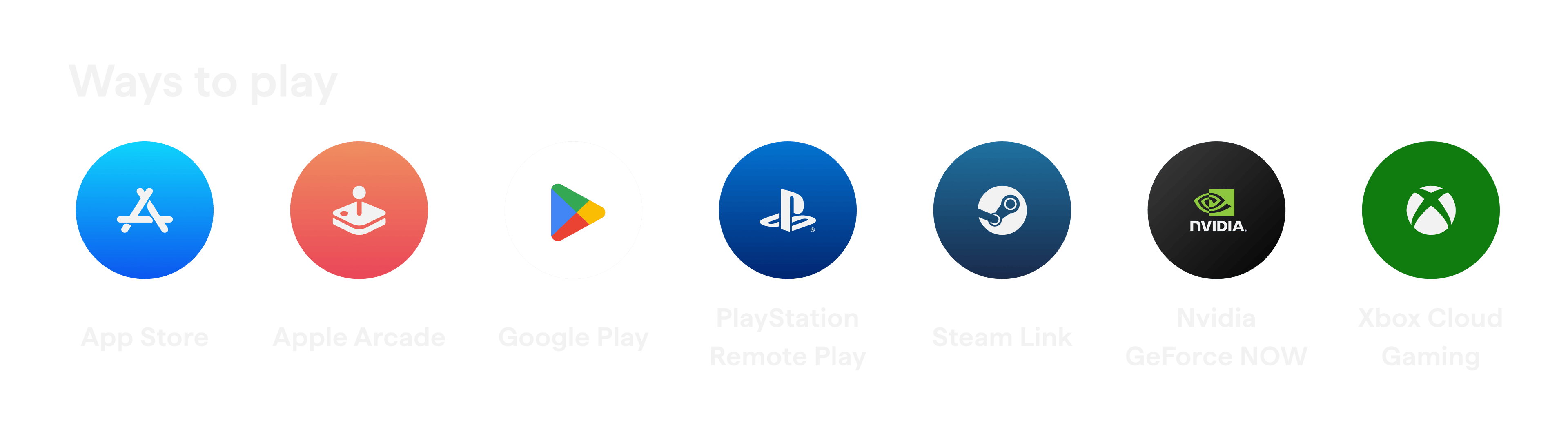 Platforms to Play On Backbone One
