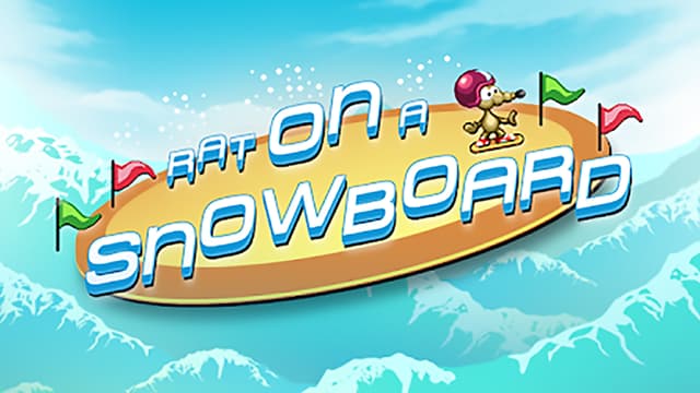 Rat On A Snowboard